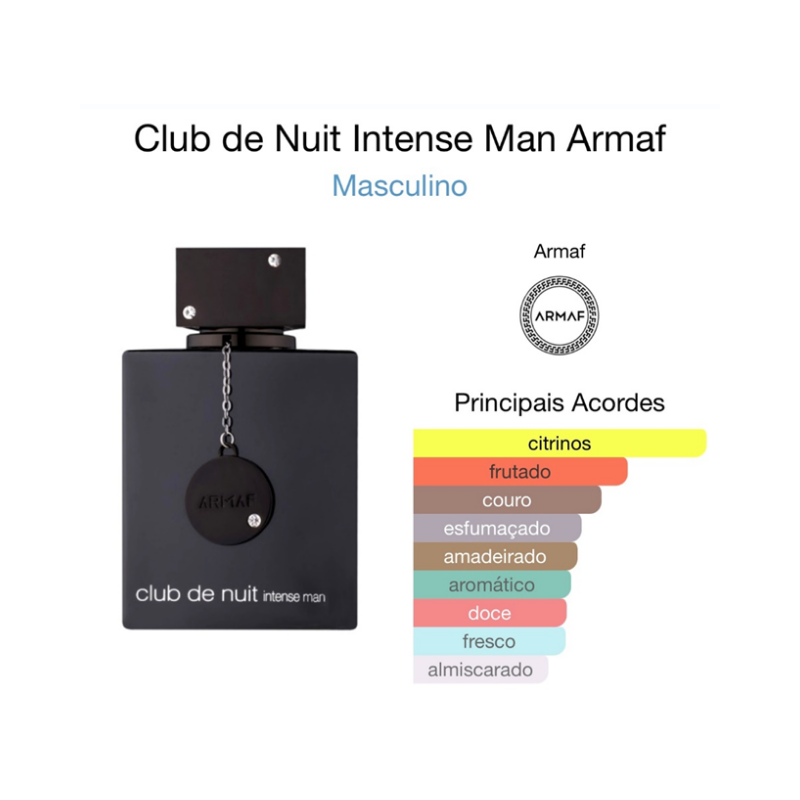 Club de Nuit Intense Man Armaf - 105ml - Imagem 2