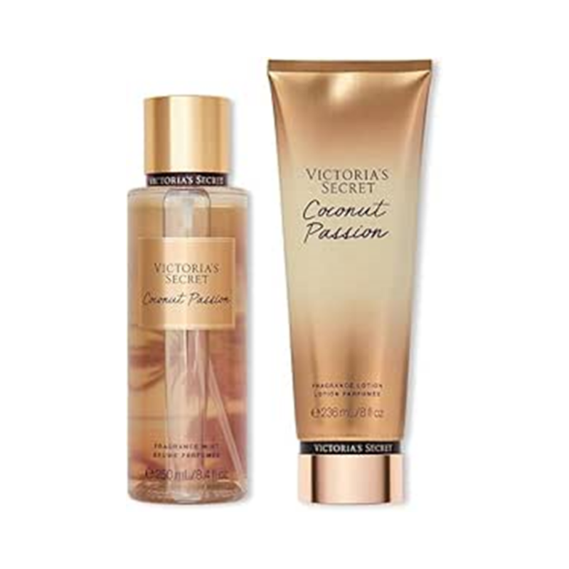 Kit Body Splah + Creme Hidratante Coconut Passion Victoria's Secret 236ml+250ml