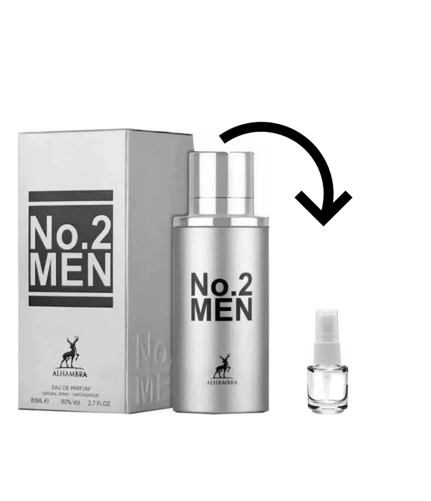 Fracionado No 2 Men Maison Alhambra 5ml