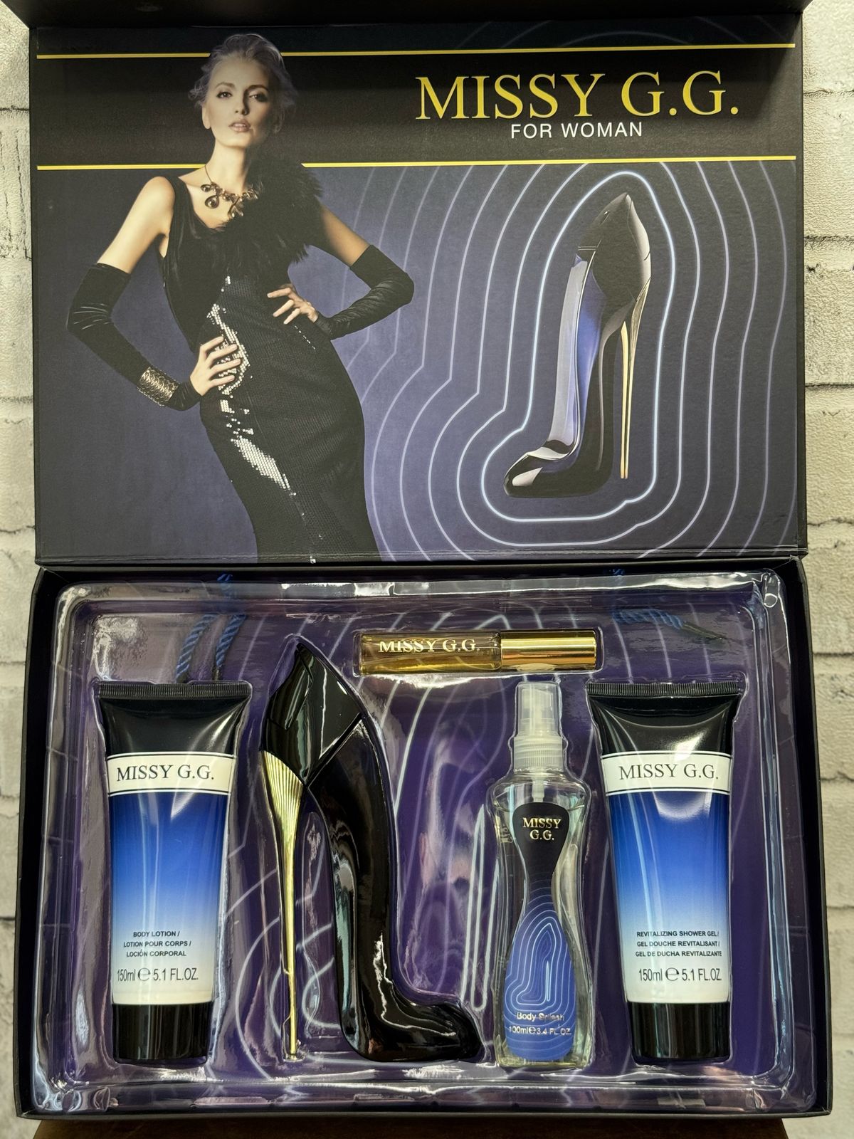 Kit 5 peças (Ref. Olfativa: Good Girl CH)