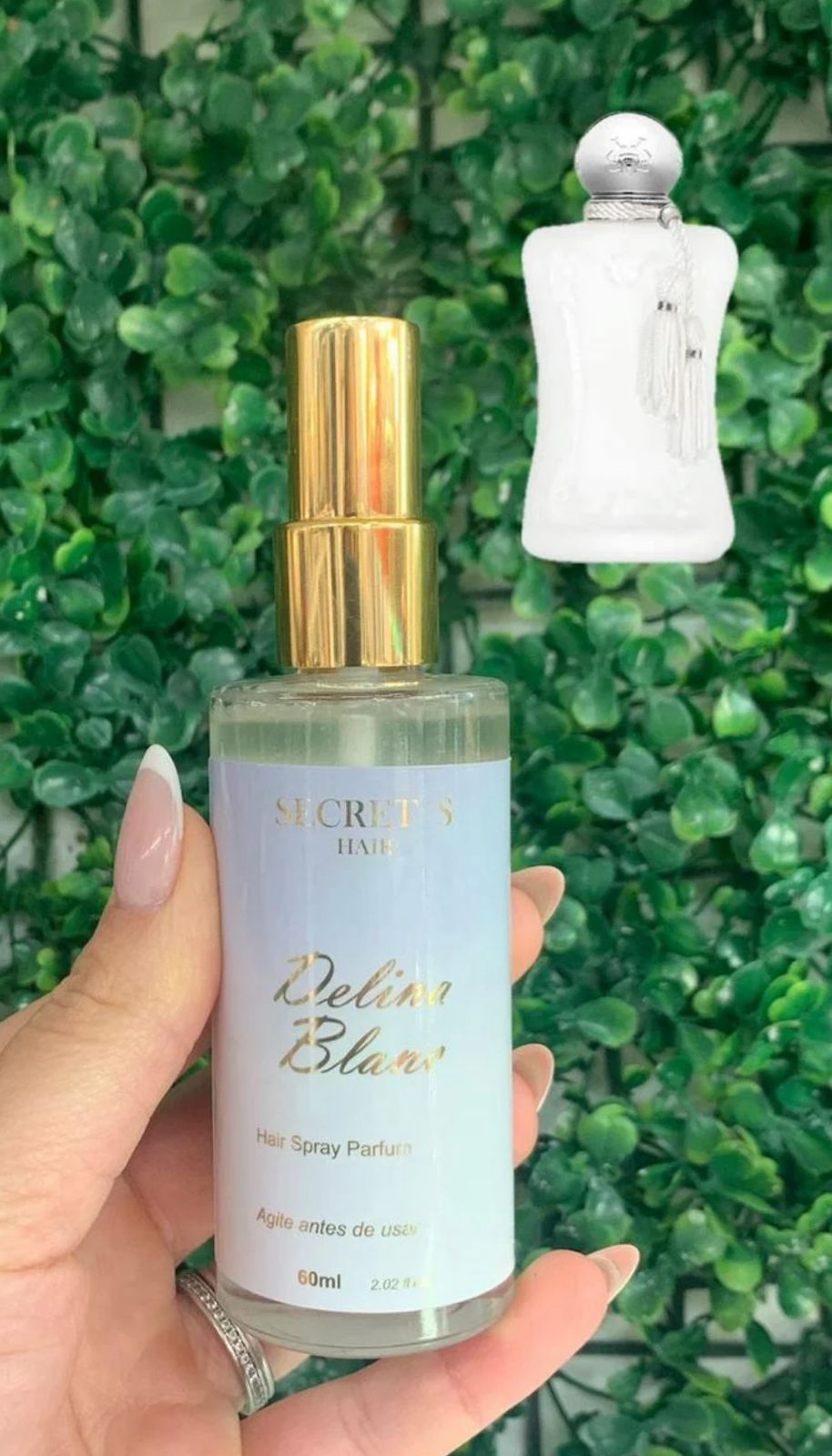 Perfume De Cabelo Delina Blanc 60 ml